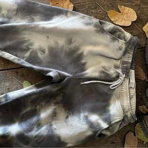 Tie-Dye Gray Pajama Pants